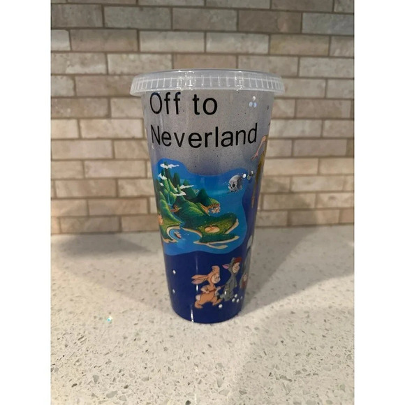 Peter Pan handmade Starbucks tumbler - Picture 2 of 5